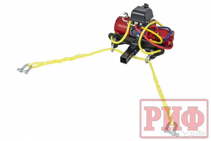 Лебёдка переносная облегченная риф 9.5XSR c квадра