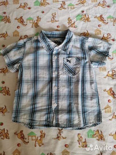 Рубашка для малыша размер 80