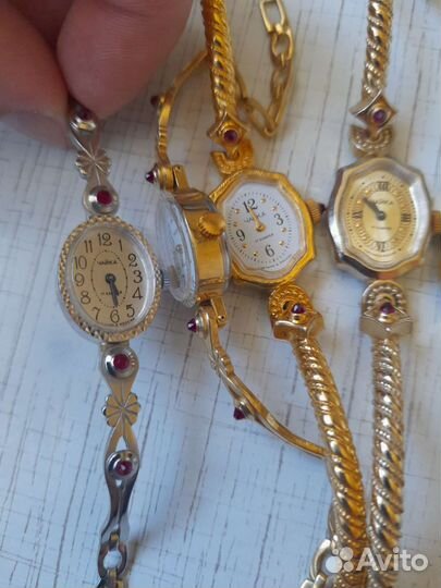 Винтажные часы женские Чайка