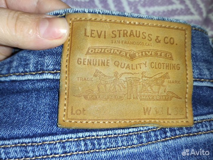 Мужские штаны Levis 48-50(на рост до 167)