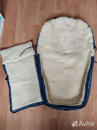 Меховой конверт из овчины womar