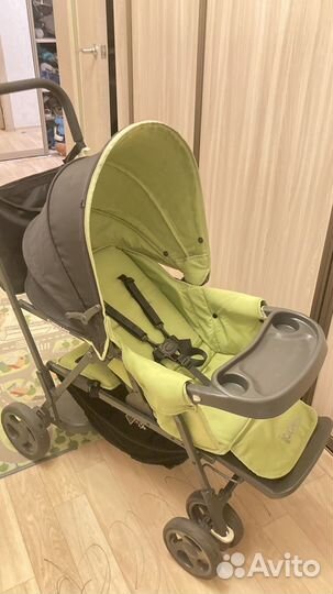 Коляска joovy caboose для погодок/двойни