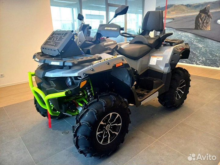 Stels ATV 650 Guepard Trophy CVTech лайм