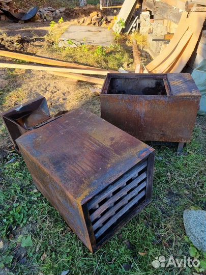 Печь металлическая