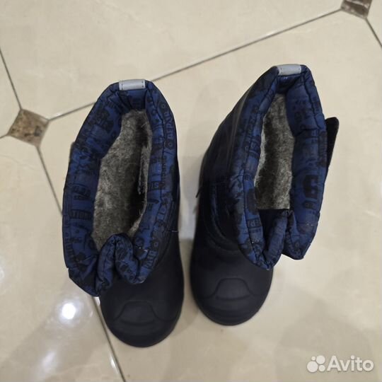 Сапоги зимние Котофей для мальчика 25-26 р