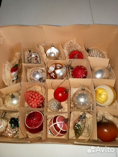 Елочные игрушки гдр