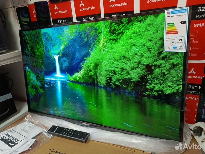 Телевизор SMART tv 32 дюйма новый