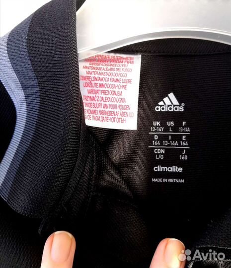 Adidas Climalite, 164. Новое поло. Оригинал