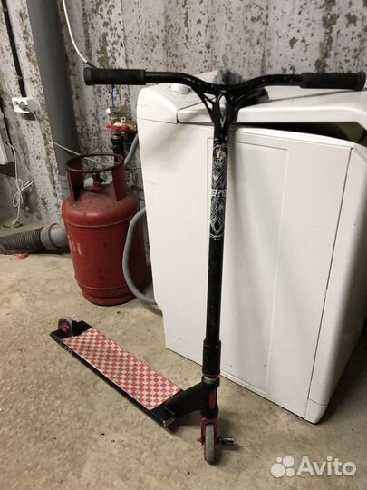 Трбковой самокат кастом