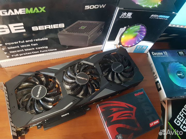 Игровой пк Intel 10/20 ядер/32gb/GTX 1660 6gb