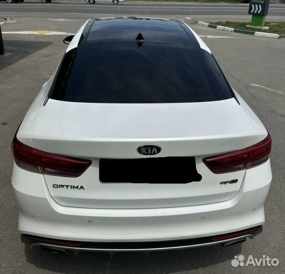 Бампер задний Kia Optima IV