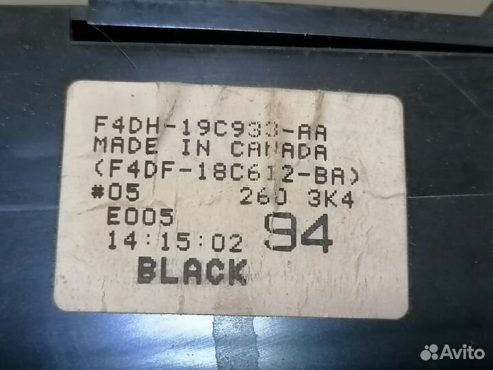 Панель управлен.климат-контрол.Ford Taurus 2 1995