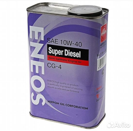 10w-40 eneos Super Diesel 4л CG-4