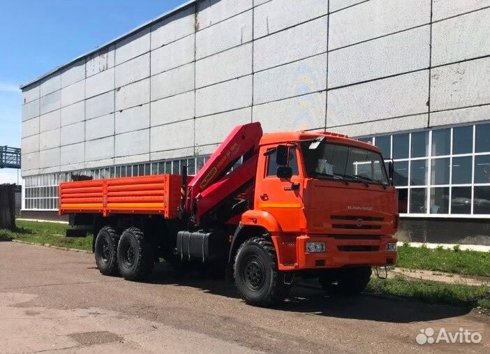 КАМАЗ 43118-23027-50 с КМУ, 2023