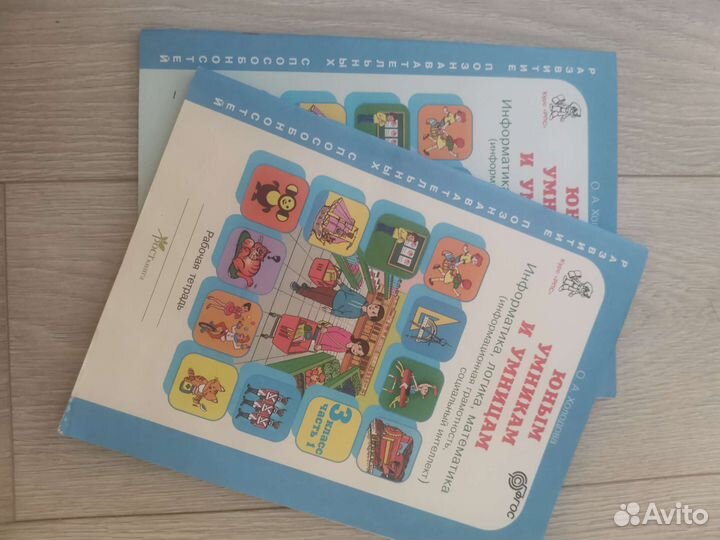 Рабочая тетрадь,3 кл.2части Юным умникам и умницам