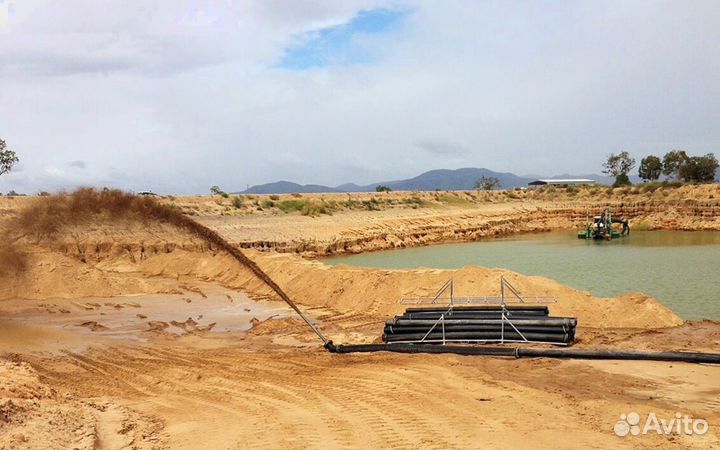 Песок с карьера