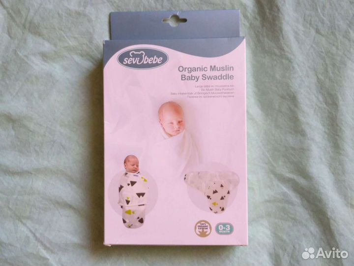 Новая пеленка-кокон муслин