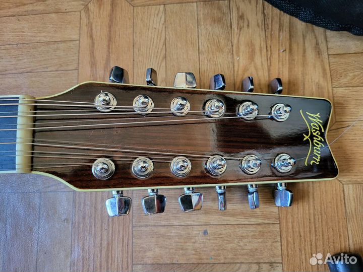 1989 Washburn EA 40 - 12 Sunburst Япония Двенашка