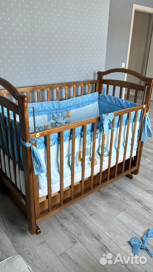 Бортики на кроватку