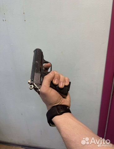 Зажигалка в виде пистолета Walther