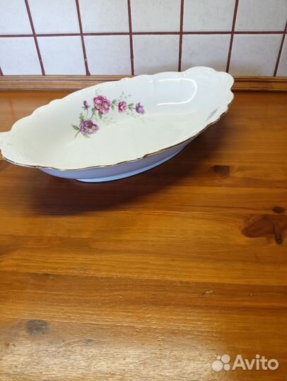 Блюдо большое овальное Чехословакия- СССР