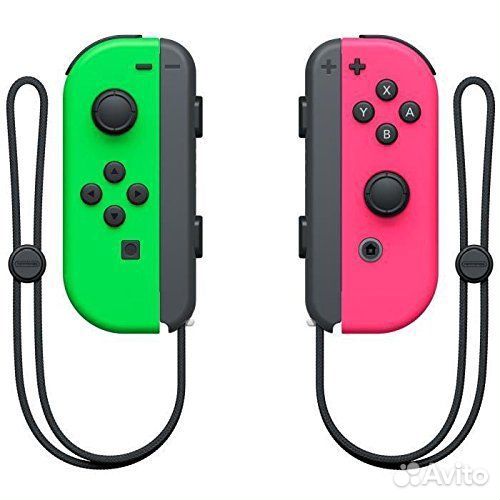 Joy-Con Pair неоновый зеленый / неоновый розовый