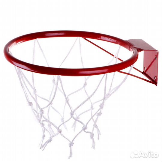 Кольцо баскетбольное №3 Облегченное, с сеткой