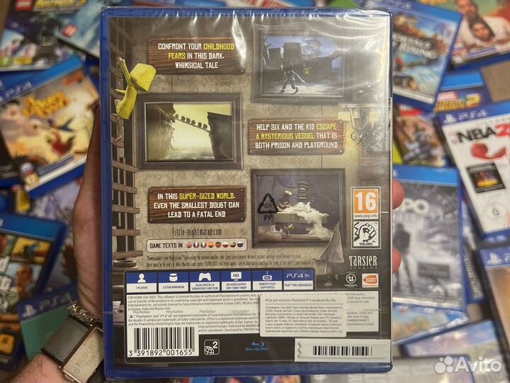 Диск Little Nightmares PS4 / Новый