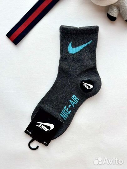 Женские, мужские носки Nike, 5 пар, размер 36-41