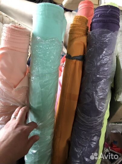 Отрез ткани шифон