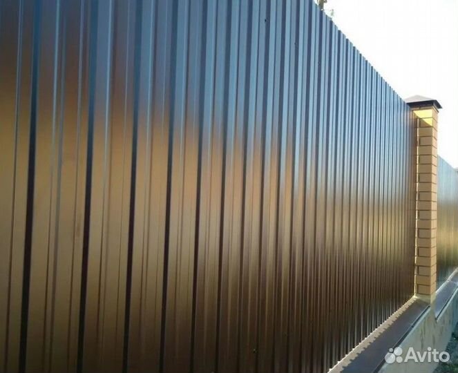 Профнастил для забора и стен р/м2