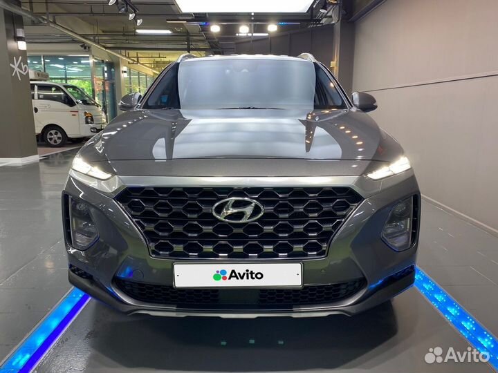 Hyundai Santa Fe AT, 2019, 41 000 км