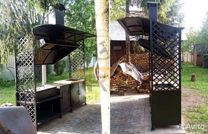 Мангал с крышей / От Завода / Гарантия до 10 лет