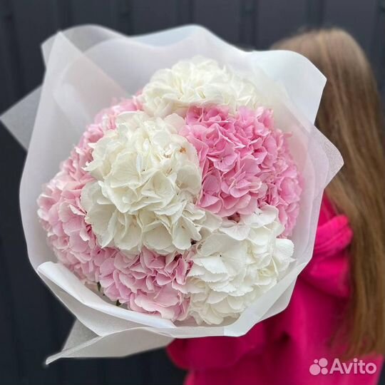 Гортензия. Свежие Букеты. Гортензия Микс