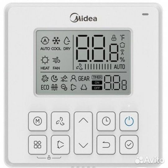 Канальный блок Midea mtiu-12HW1fnxp(GA) мульти-сп