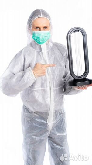 Лампа бактерицидная ультрафиолетовая кварцевая 38W