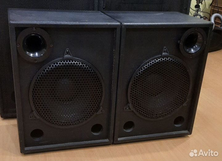 Колонки Frank Audio 1080W 2шт Pro Акустика Stereo