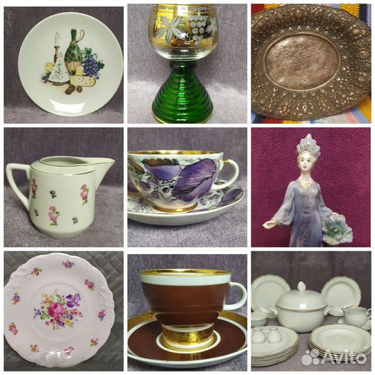 Оценка старинного винтажного фарфора старины