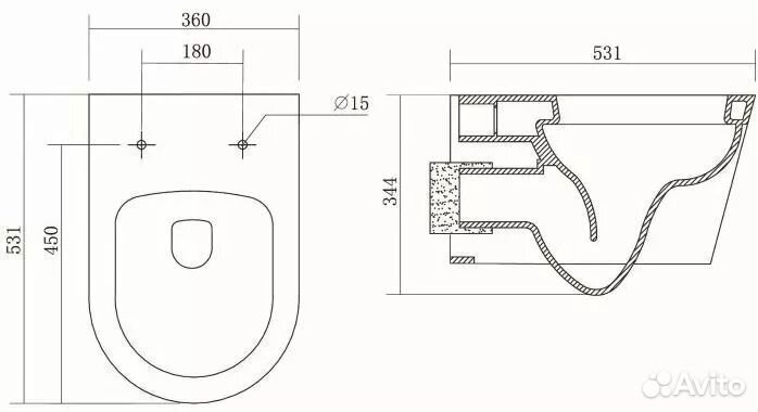 Инсталляции и инсталляции с унитазом