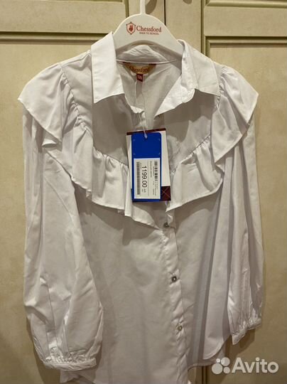 Школьная блузка 128