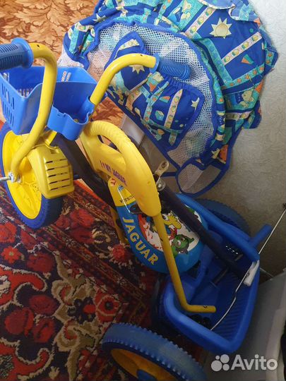 Детский трехколесный велосипед