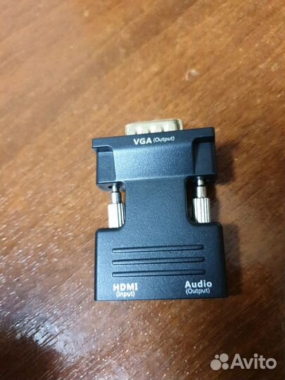 Переходник с hdmi (вход) на vga (выход)