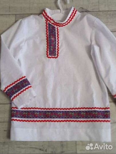 Рубашка для мальчика в народном стиле