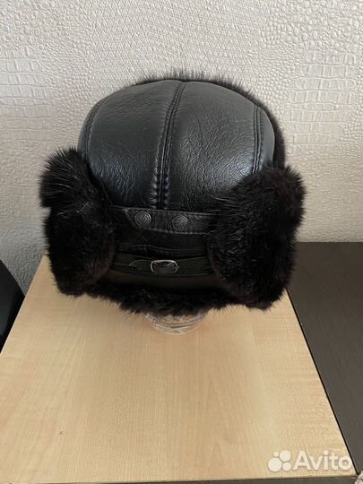Мужская шапка норковая
