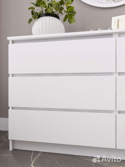 Комод Остин 1,4м 6 ящиков