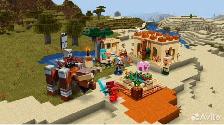 Lego Minecraft 21160 Патруль разбойников оригинал