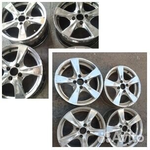 Диски литые б-у League R15 4x100 4шт или по 1шт