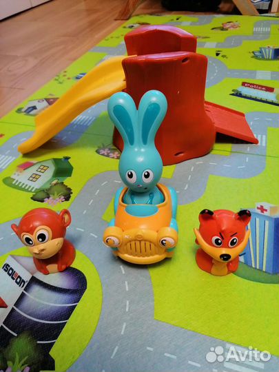 Машинка с горкой