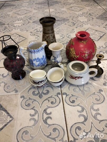 Миниатюры чайники, кумганы, вазочки китай, индия