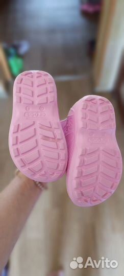 Детские резиновые сапоги crocs С6